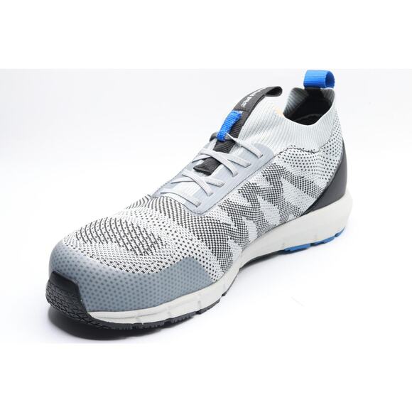 Sz Timberland PRO® Radius Knit Composite Safety Toe Work Shoes Grey/Blue 11.5 D - Picture 1 of 5